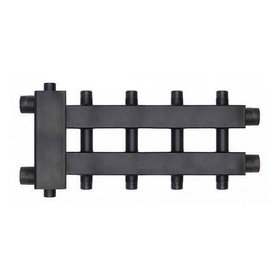 Распределительный коллектор 5 (2+2+1) отопительных контура с гидравлическим разделителем Warme WKD R 85 K (до 85 кВт)