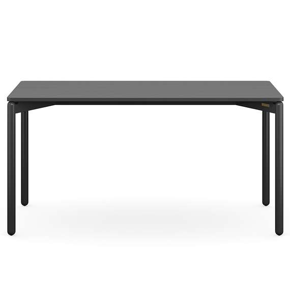 Стол обеденный saga, 75х150 см, темно-серый