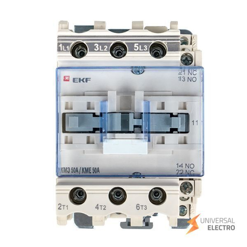 Контактор КМЭ малогабаритный 50А 220В NO+NC EKF PROxima