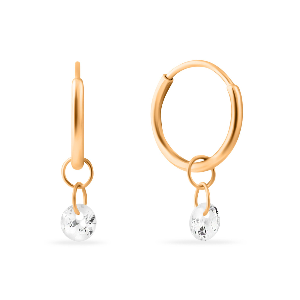 Серьги из золота 585 пробы