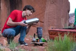 Термобутылка Klean Kanteen TKWide Loop Cap 64oz (1900 мл) Brushed Stainless