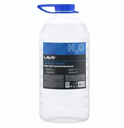Вода дистиллированная LAVR, 3,8 л