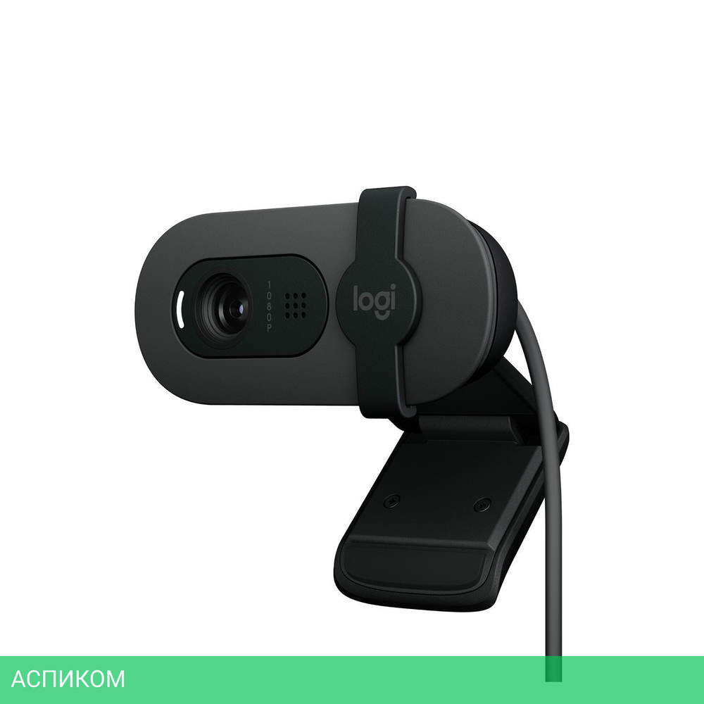 Веб-камера Logitech Brio 100 Full HD Grapfhite (960-001585)