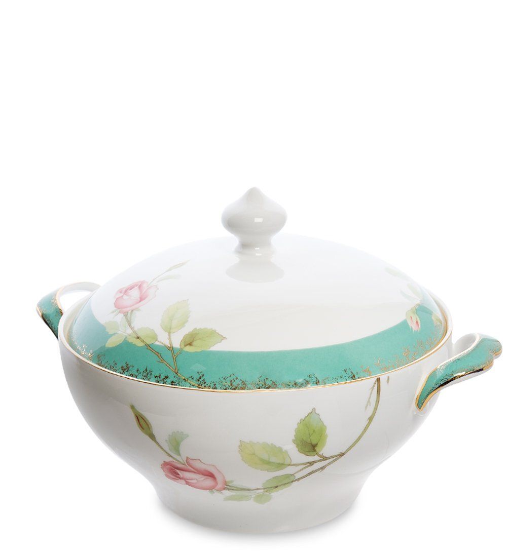 Pavone JK-233 Супница с крышкой «Роза» (Milano Rose  )