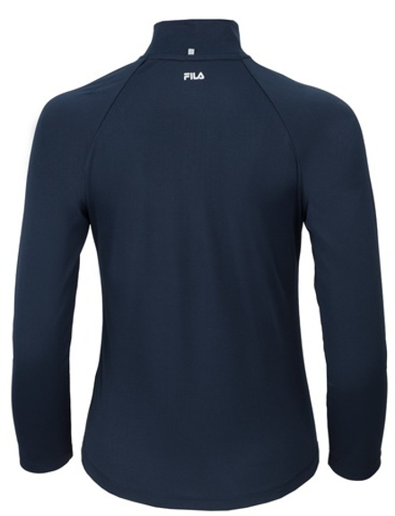 Женская теннисная футболка   Fila Longsleeve Grace - peacoat blue