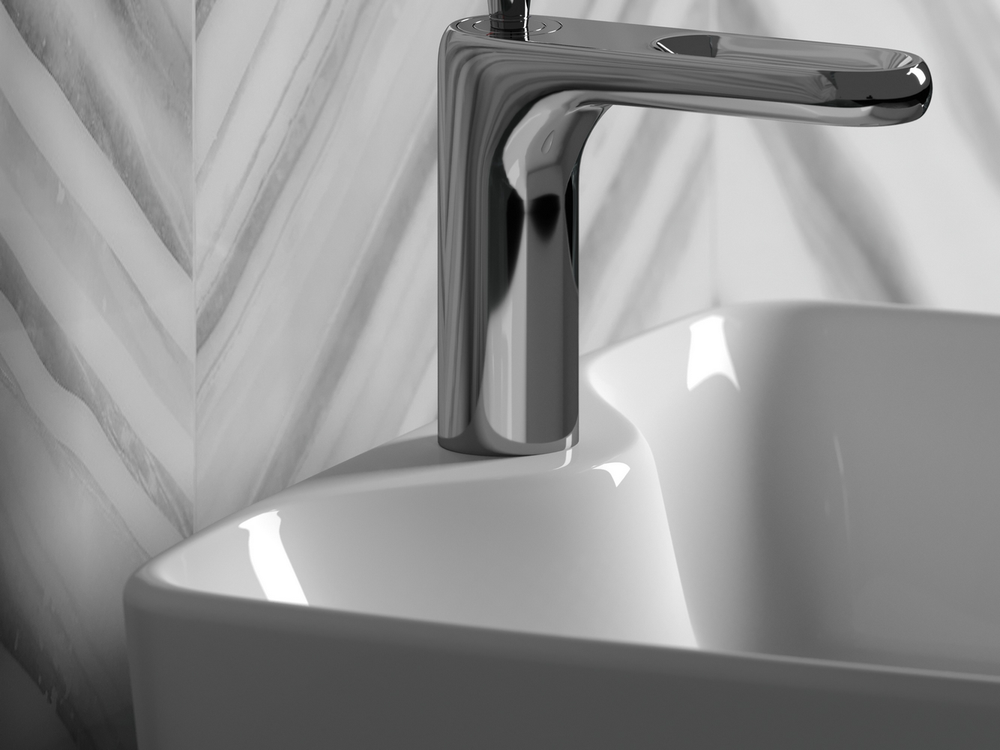 Умывальник чаша накладная прямоугольная Element 480x370x130мм