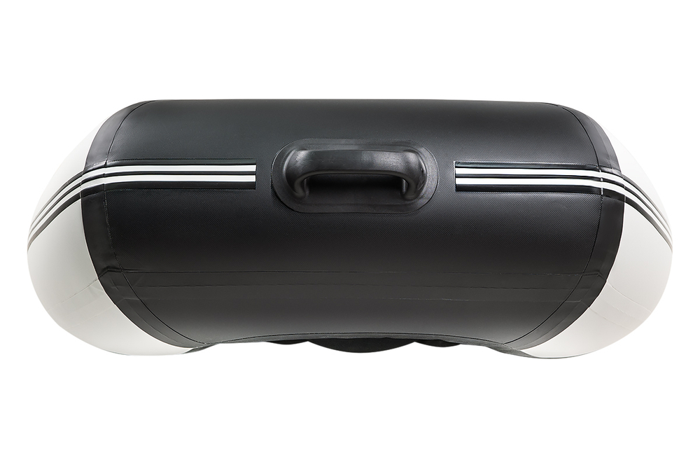 YACHTMAN-260 МНД НАДУВНОЕ ДНО (Яхтман) белый-черный (лодка ПВХ с усилением)