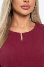 Джемпер трикотажный Претти (бордовый) Б14845-50М LT Collection