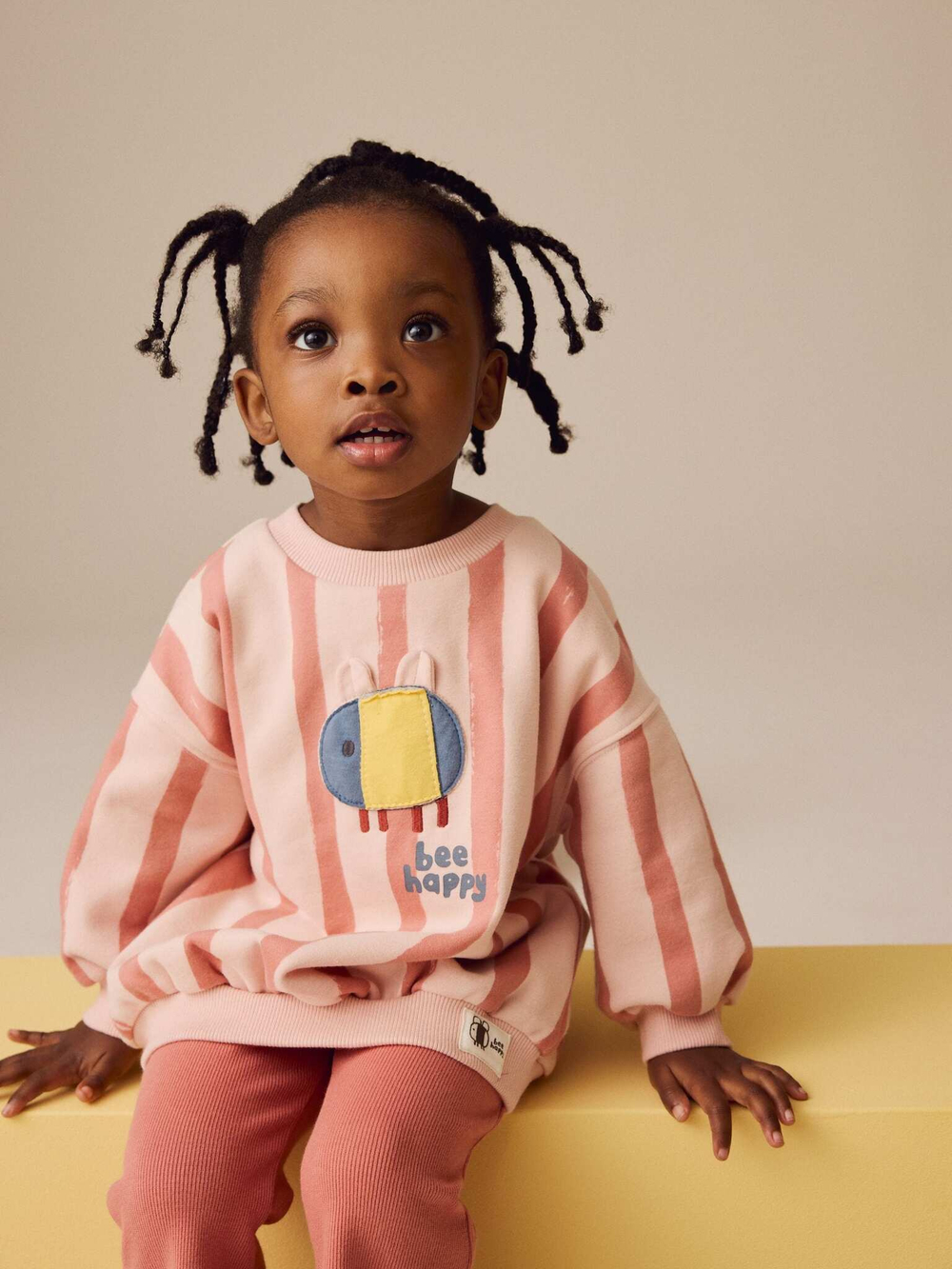 Толстовка и легинсы-клеш в комплекте для девочки Next E54-935, Розовый