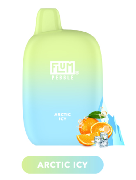 FLUM Pebble Citrus ice (Апельсин-лёд) 6000 затяжек 20мг (2%)