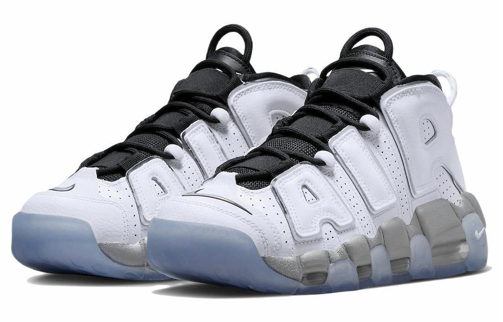Кроссовки Nike Air More Uptempo "White Metallic"