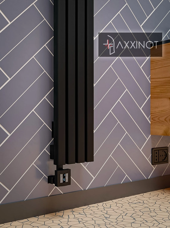 Axxinot Fortalla VE 1000 - вертикальный электрический трубчатый радиатор высотой 1000 мм