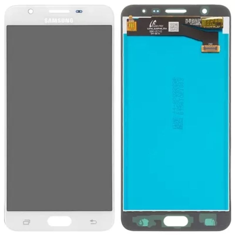 Дисплей для Samsung J7 Prime G610 в сборе с тачскрином Dual sim (белый)