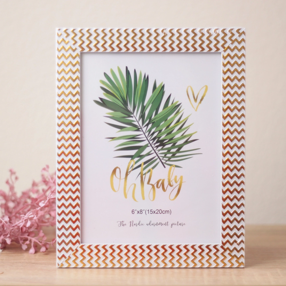 Фоторамка 15*20см «Неаполь» золото, пластик