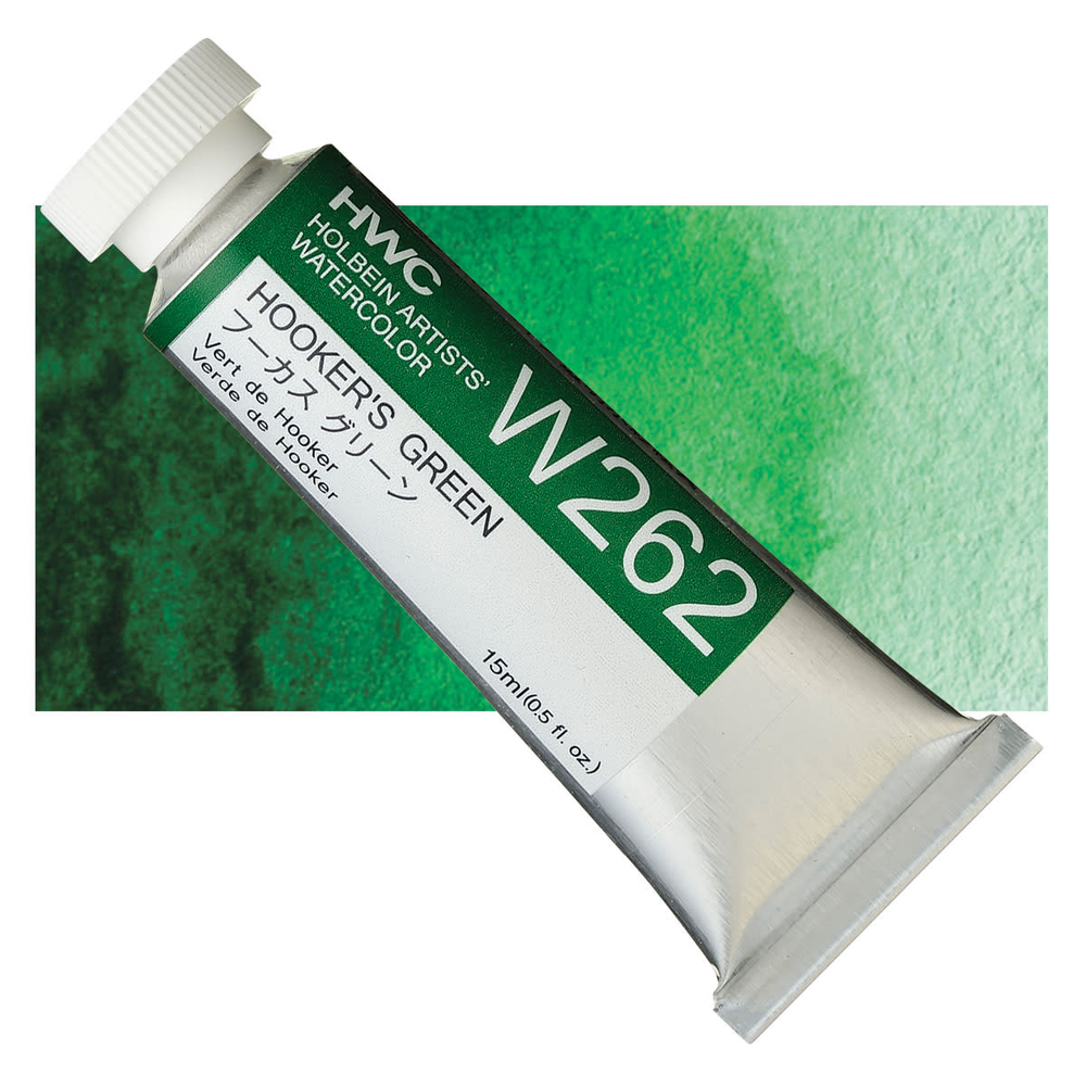 Акварель Holbein 15 мл. 262 [B] Hooker's Green