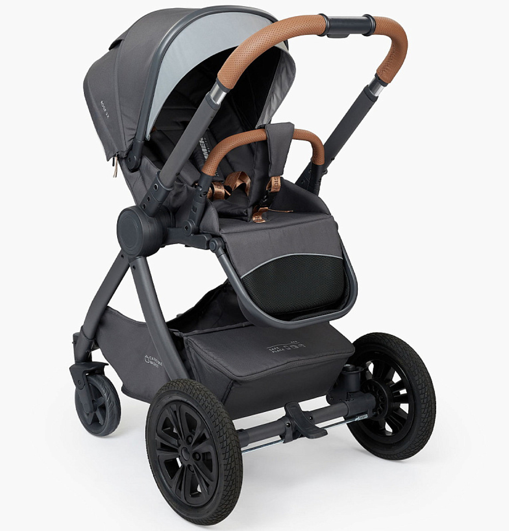Детская коляска Happy Baby Mommer Pro 2 в 1 Dark grey