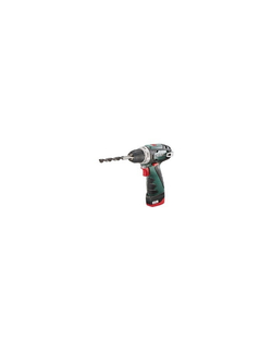 Безударная дрель Metabo PowerMaxx BS Безударная дрель-шуруповерт [600984500] (12В 2х2.0,LC12,патр,кейс )