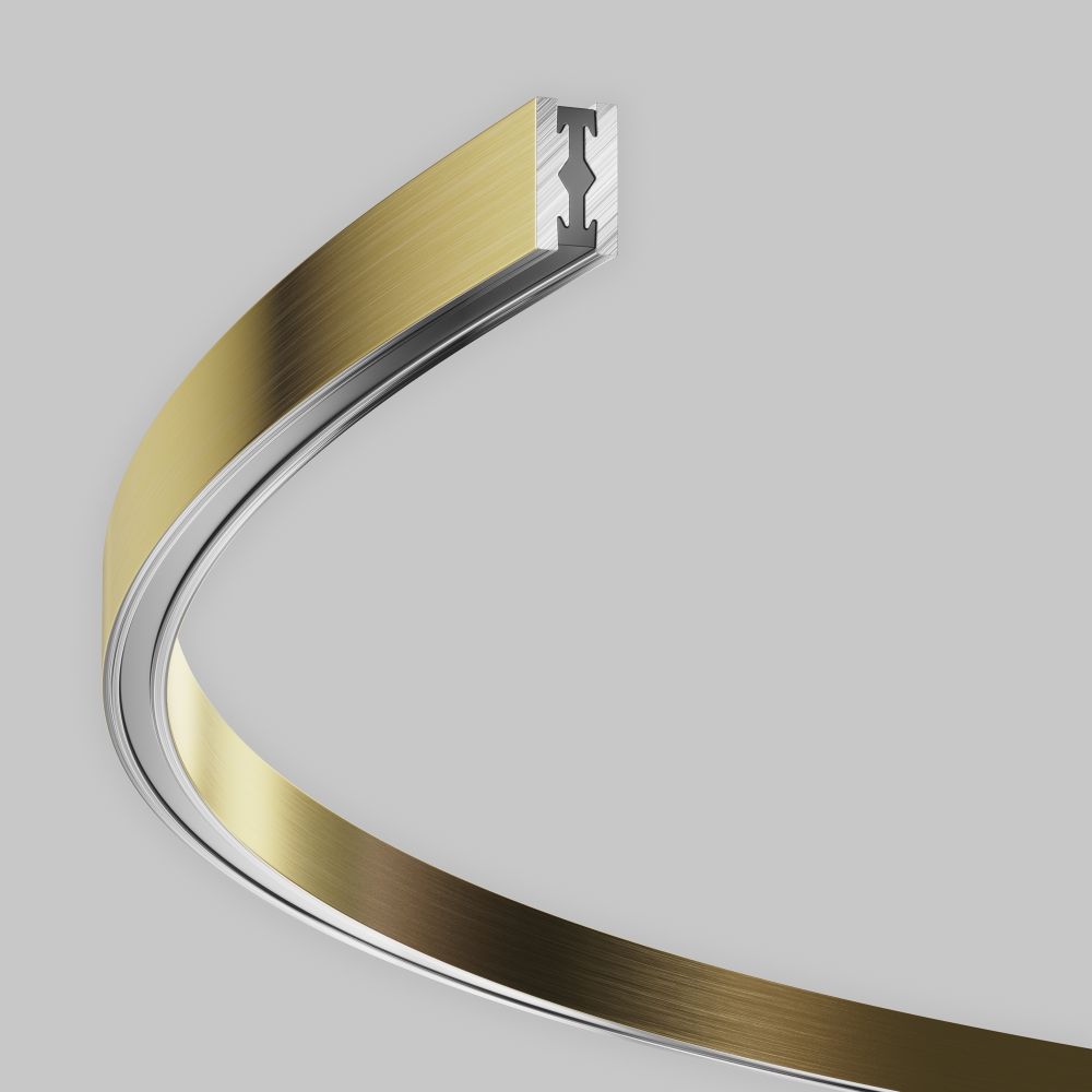 Шинопровод накладной/подвесной Technical TRX154-2SR-D1500-BS