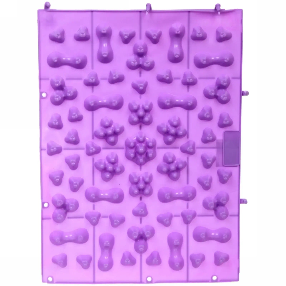 Коврик массажный для ног «Лёгкость» 28*38 см, микс