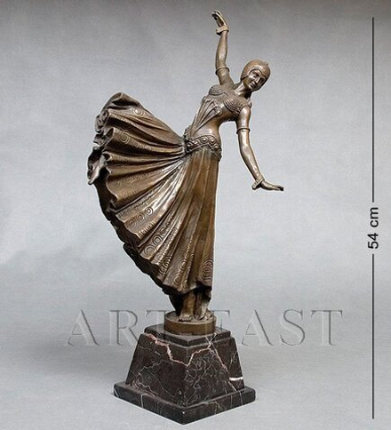 EP-041 Фигура бронзовая «Танцовщица»