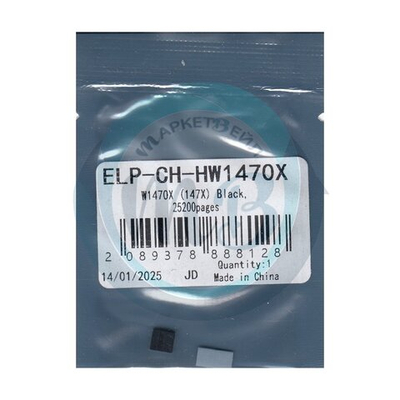 Чип ELP для картриджа HP W1470X (147A) Black, 25.2K