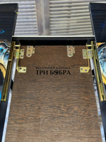 Стол круглый стеклянный "Океан"