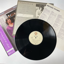 Винтажная виниловая пластинка LP Michael Franks One Bad Habit (Japan 1980) (Obi)