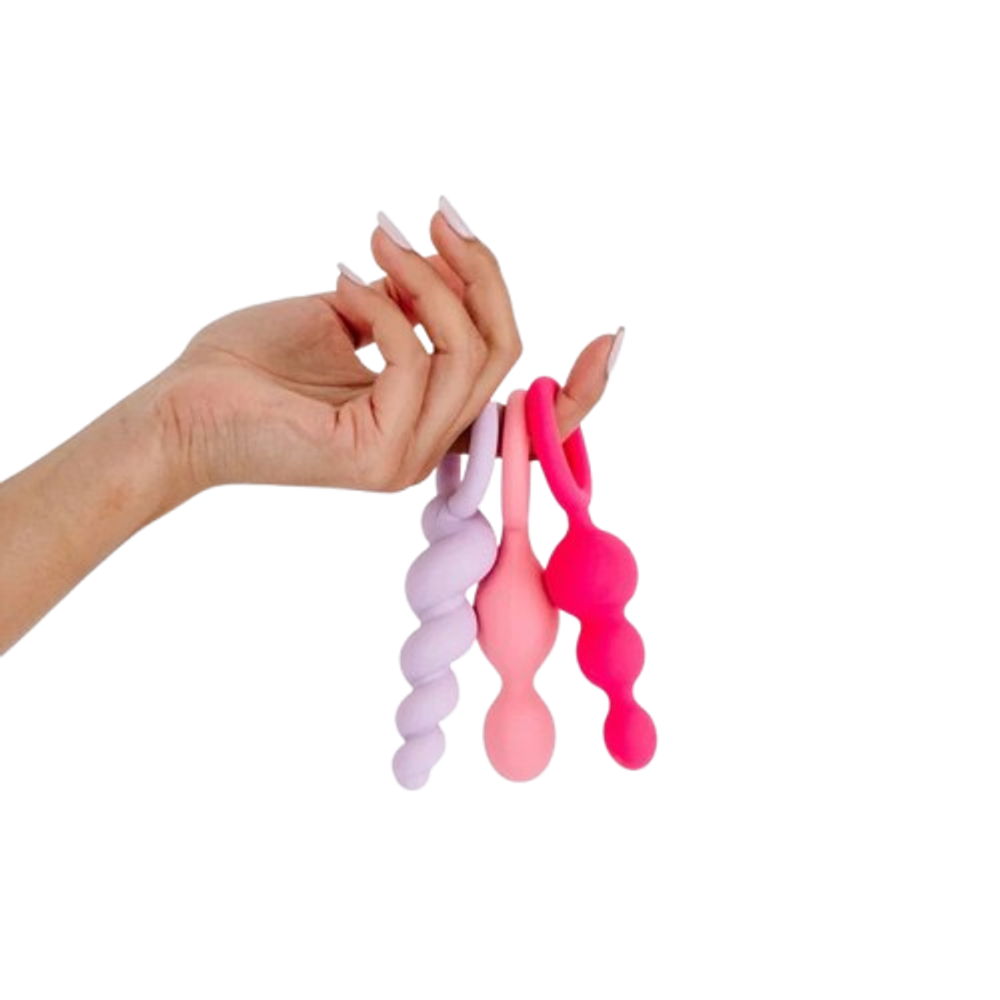 Анальные игрушки Satisfyer Booty Call (набор из 3 шт)