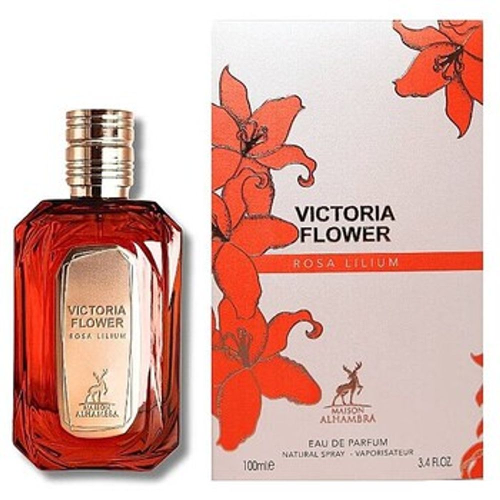 Maison Alhambra Victoria Flower Rosa Lilium EDP 100ml Maison Alhambra Victoria Flower Rosa Lilium EDP 100ml