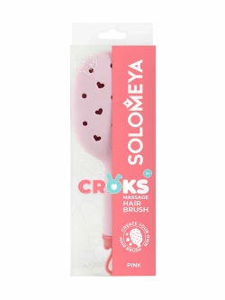 Массажная расческа для волос с отверстиями для джиббитсов Solomeya