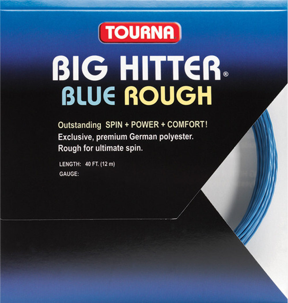 Теннисные струны Tourna Big Hitter Rough (12 m) - небесный