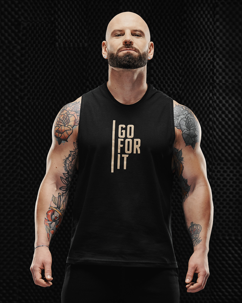 Мужская майка Olimp Sleeveless T-Shirt Gold Series Blask