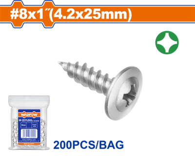 Саморез с торцевой головкой