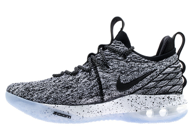 Nike LeBron 15 Low Black-White-Black
