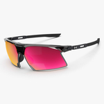 Спортивные очки c диоптриями Scicon Aerobeam Titanium Sunglasses Black Crystal Multi Mirror Sunburst + Pink
