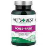 Vet's Best, Aches + Pains, для собак, всех размеров, от 10 месяцев, 50 жевательных таблеток, 75 г (2,64 унции)