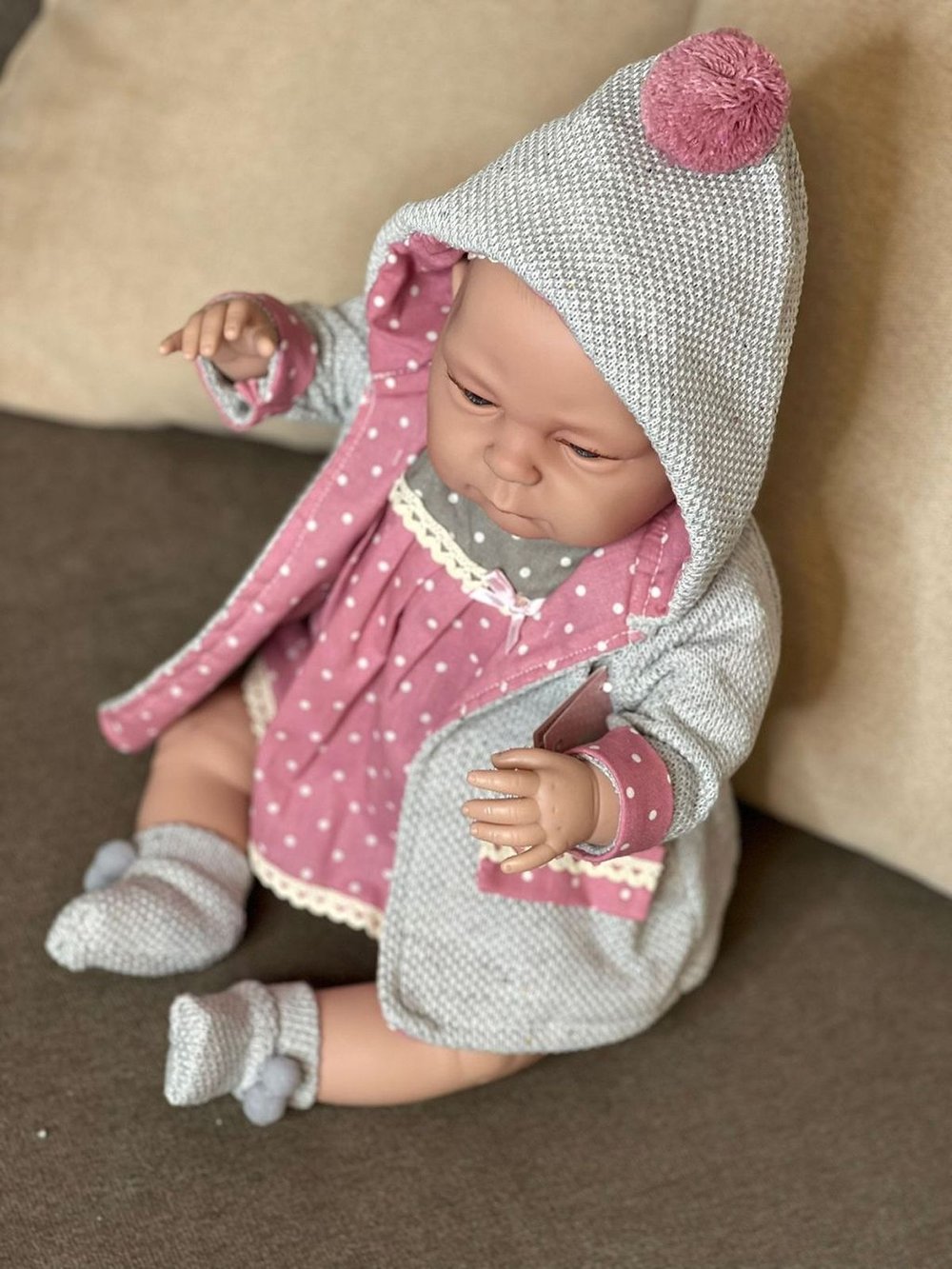 Кукла Berbesa мягконабивная 52см Valeria (5400K)