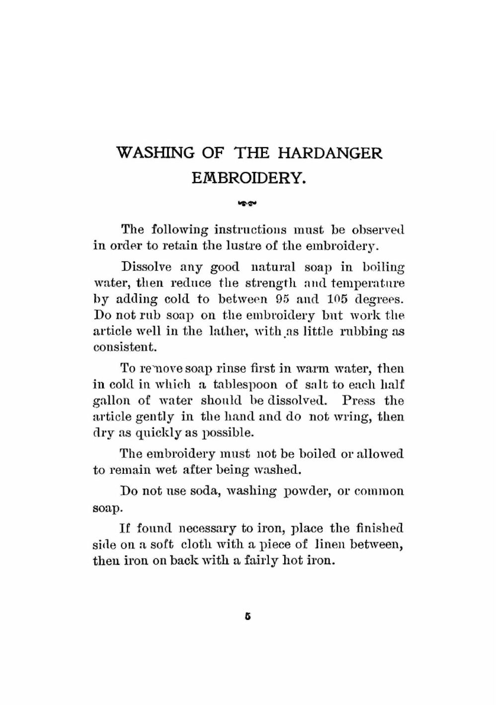 Hardanger art needle work | Clara E. Bye