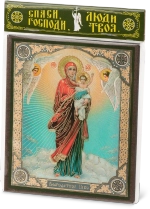 Икона БМ "Благодатное Небо" 10х12 на МДФ-6