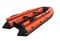Лодка ПВХ ORCA 380 НД с фальшбортом оранжевый/черный