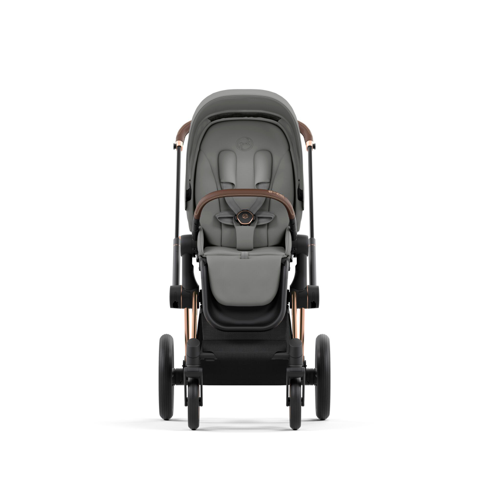 Коляска Cybex Priam IV 3 в 1 цвет Mirage Grey на шасси Rosegold