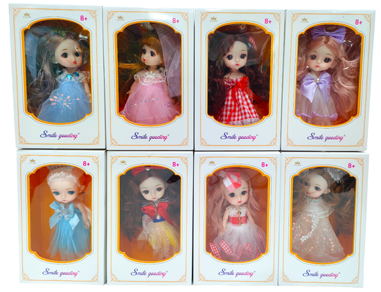 Шарнирная кукла "Smile Gooding" 16 см  , в ассортименте