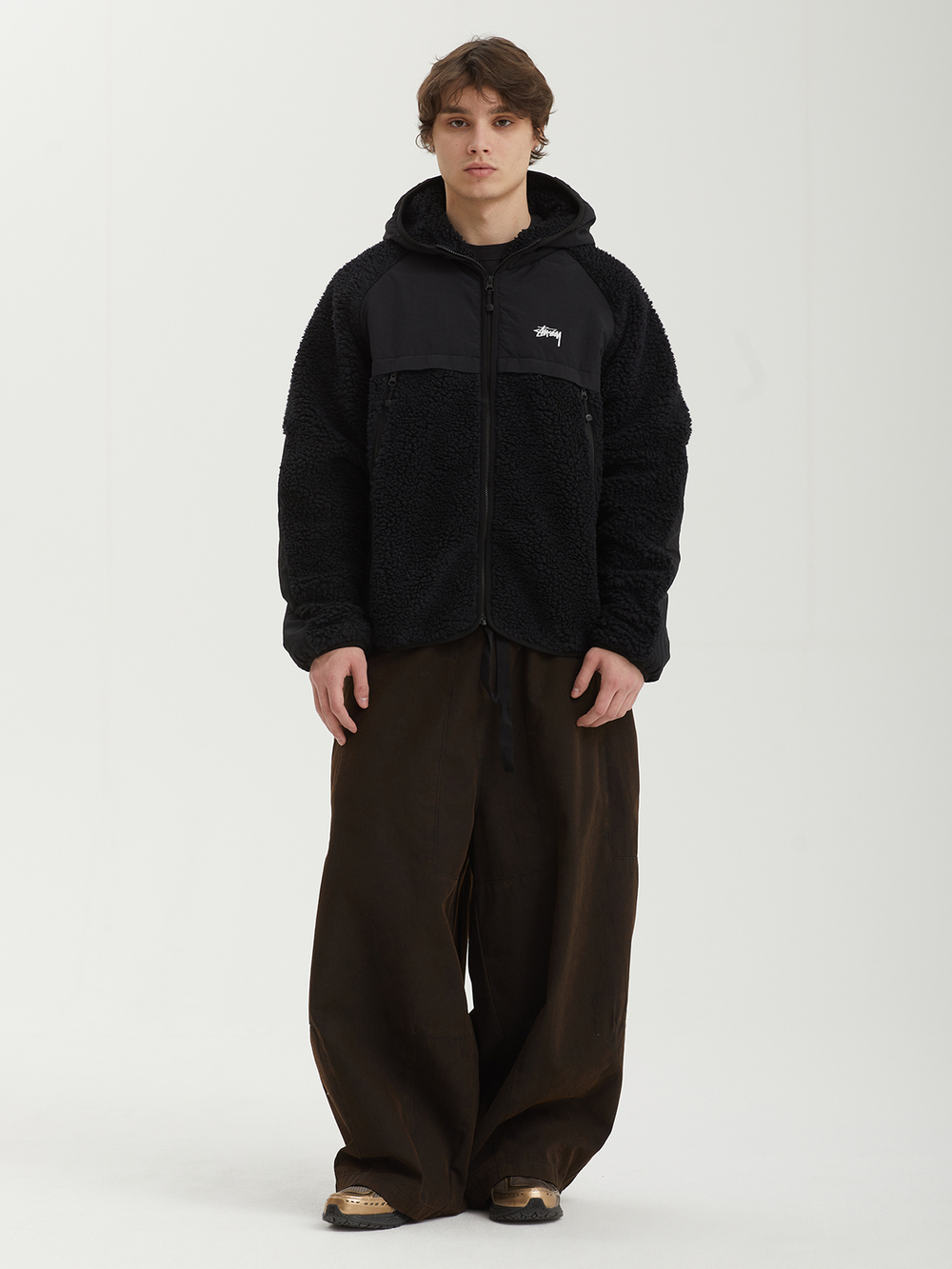 Мужская Куртка Sherpa Paneled