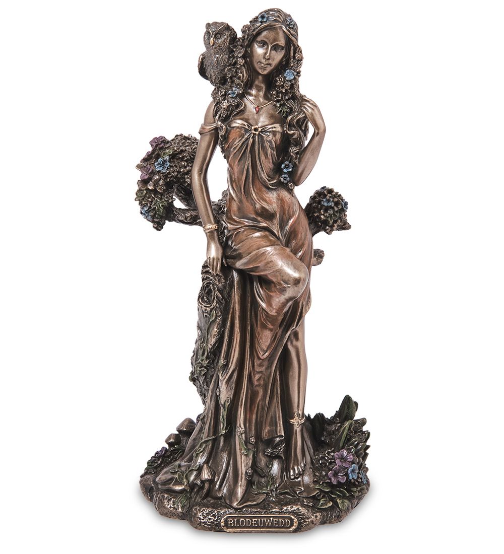 Veronese WS-1479 Статуэтка «Блодьювед - кельтская богиня весны и цветов»
