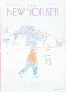 Журнал The New Yorker 23-01-1978, обложка
