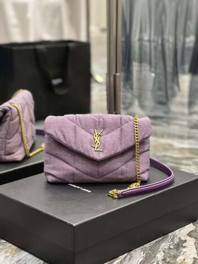 Yves Saint Laurent Loulou Puffer Bag 23 cm