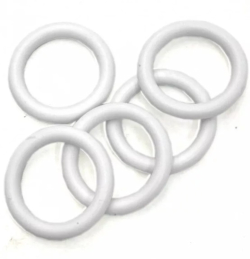 Кольцо для карниза белое/коричневое