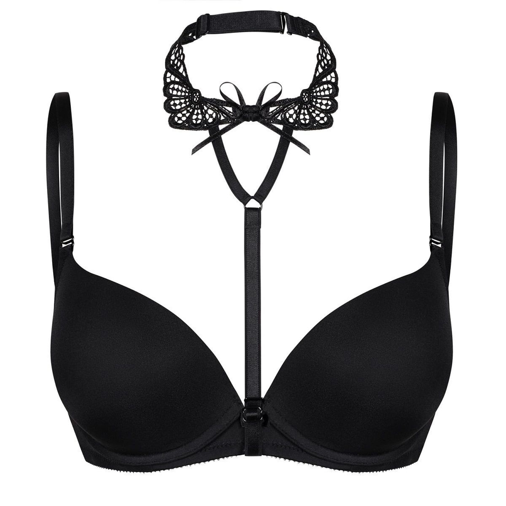 Декоративная бретель для бюстгальтера Collier (Цвет: черный)