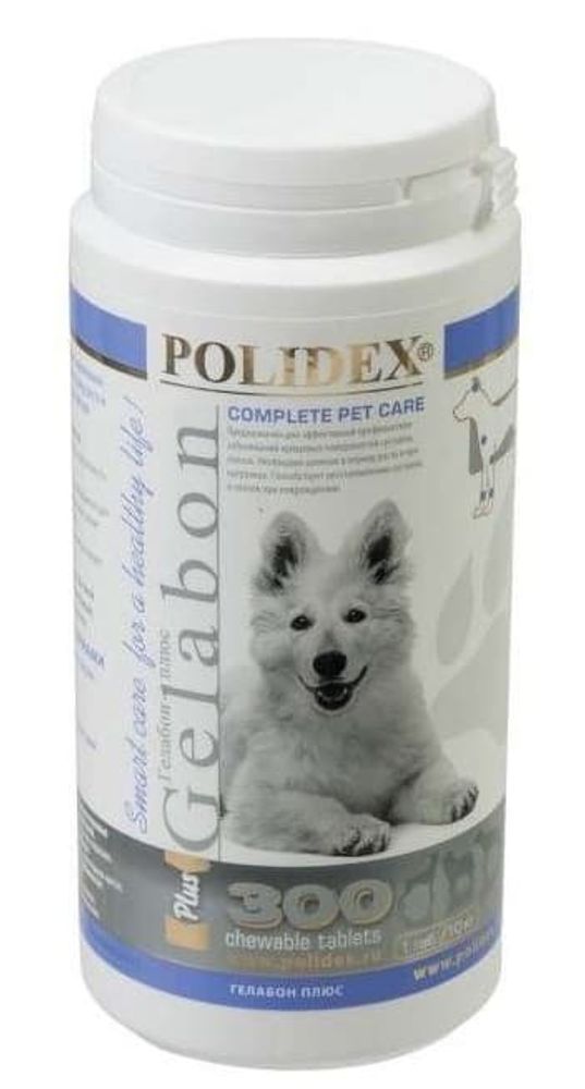 POLIDEX Гелабон плюс 300табл. - укрепляет связки и суставы, проф. заб-ий хрящевых поверхностей