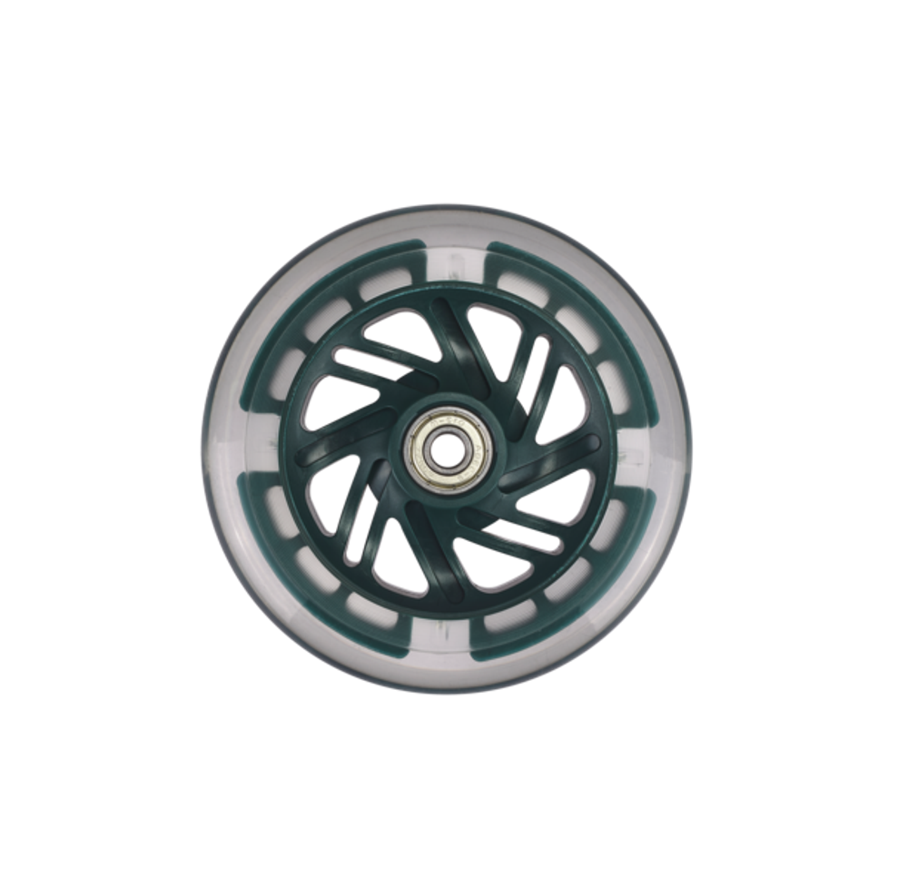 Колесо LED ECO 120 мм, зеленый